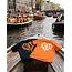 Malelions Malelions Men Dripped Heart T-Shirt Orange - Regular Fit