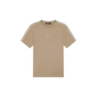 Malelions Studio T-Shirt Light Taupe - Slim Fit