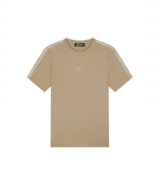 Malelions Studio T-Shirt Light Taupe - Slim Fit