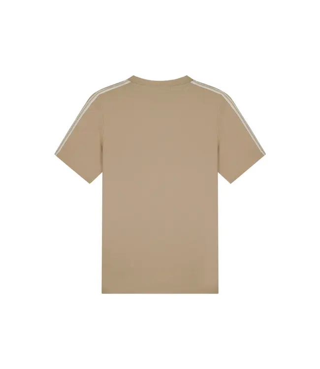 Malelions Malelions Men Studio T-Shirt Light Taupe - Slim Fit
