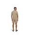 Malelions Malelions Men Studio T-Shirt Light Taupe - Slim Fit