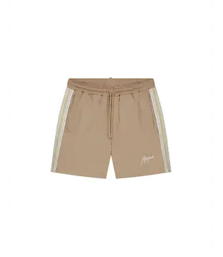 Malelions Studio Swim Shorts Light Taupe - Slim Fit