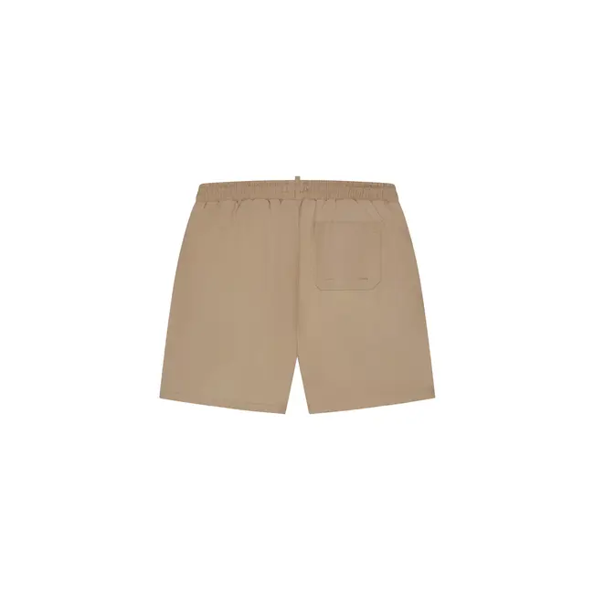 Malelions Malelions Men Studio Swim Shorts Light Taupe - Slim Fit