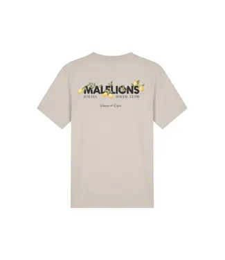 Malelions Limone Di Capri T-Shirt Light Taupe - Regular Fit