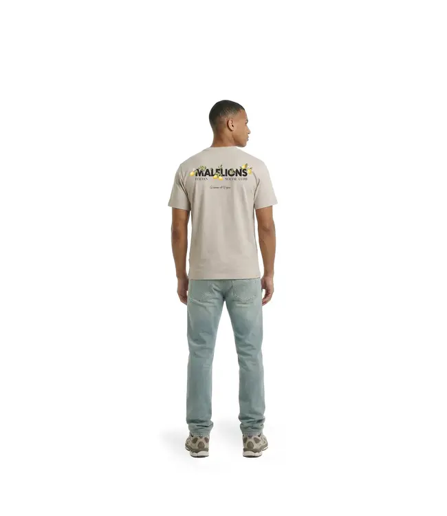 Malelions Malelions Men Limone Di Capri T-Shirt Light Taupe - Regular Fit