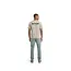 Malelions Malelions Men Limone Di Capri T-Shirt Light Taupe - Regular Fit