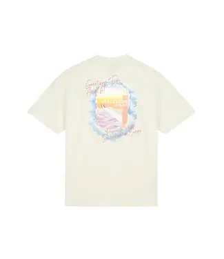 Malelions Daydream T-Shirt Off White - Oversized Fit