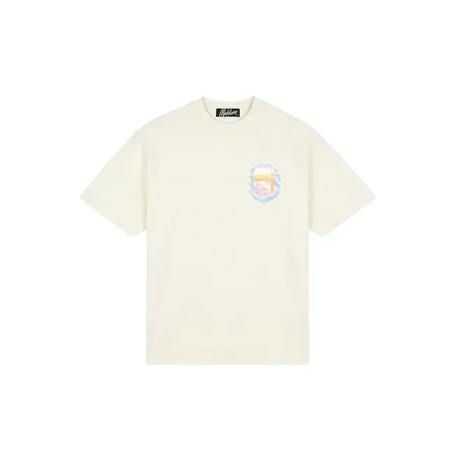 Malelions Malelions Men Daydream T-Shirt Off White - Oversized Fit