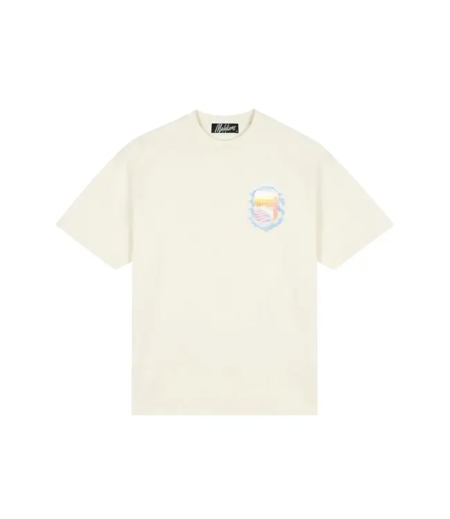 Malelions Malelions Men Daydream T-Shirt Off White - Oversized Fit