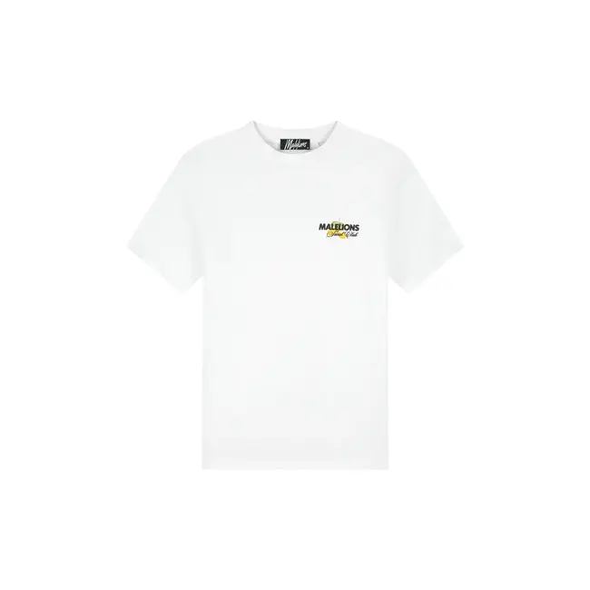 Malelions Malelions Men Limone Di Capri T-Shirt White - Regular Fit