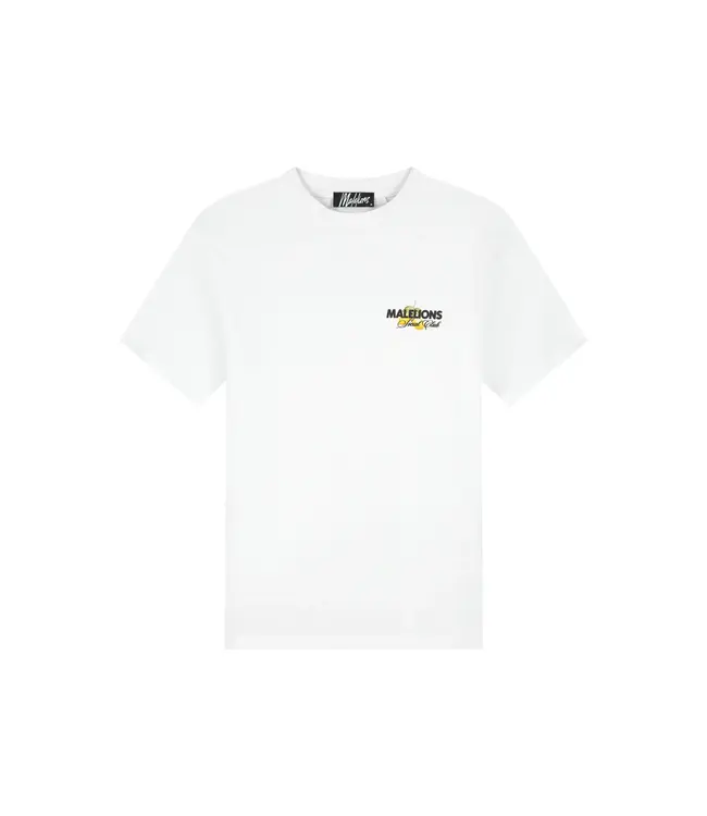 Malelions Malelions Men Limone Di Capri T-Shirt White - Regular Fit