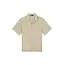 Malelions Malelions Men Emblem Seersucker Shirt Light Taupe - Oversized Fit