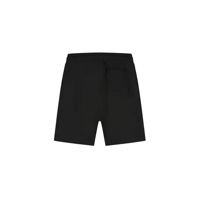 Malelions Malelions Men Emblem Seersucker Shorts Black
