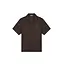 Malelions Malelions Men Diagonal Seersucker Shirt Dark Brown - Regular Fit