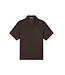 Malelions Malelions Men Diagonal Seersucker Shirt Dark Brown - Regular Fit