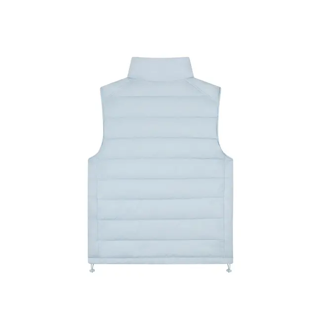 Malelions Malelions Men Placket Padded Vest Ice Blue