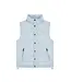 Malelions Malelions Men Placket Padded Vest Ice Blue