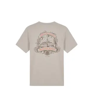 Malelions Dolce Vita T-Shirt Light Taupe - Regular Fit