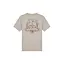 Malelions Malelions Men Dolce Vita T-Shirt Light Taupe - Regular Fit
