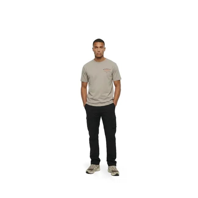 Malelions Malelions Men Dolce Vita T-Shirt Light Taupe - Regular Fit