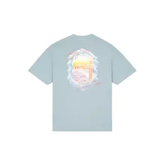 Malelions Daydream T-Shirt Ice Blue - Oversized Fit