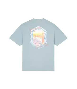Malelions Daydream T-Shirt Ice Blue - Oversized Fit