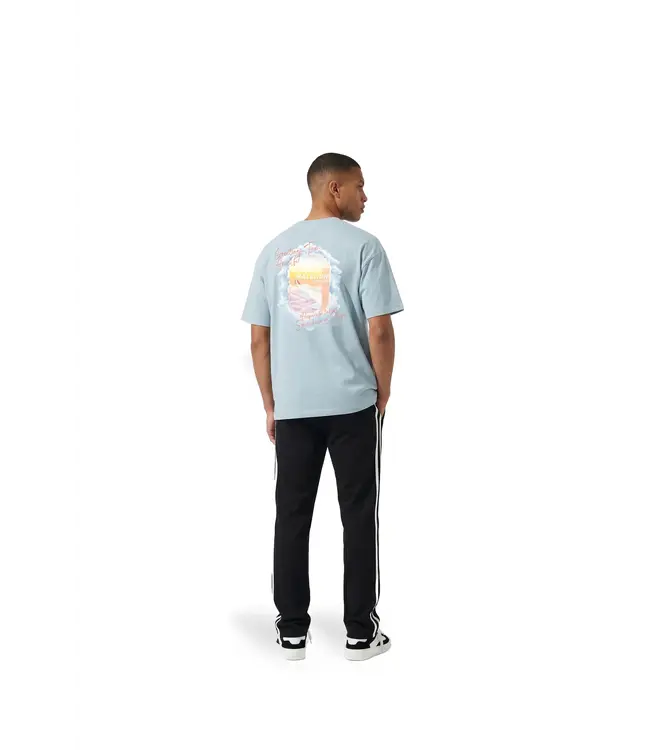 Malelions Malelions Men Daydream T-Shirt Ice Blue - Oversized Fit