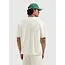 PurePath (by PureWhite) PurePath 26010114 Emblem Badge T-shirt Ecru - Boxy Fit