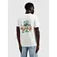 PurePath (by PureWhite) PurePath 26010116 Trio of Flowers T-Shirt Off White - Regular Fit
