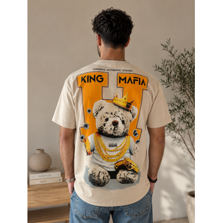 Outlet King Mafia Bear T-Shirt - Regular Fit