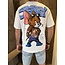 Outlet Outlet Jerry Brooklyn Brand T-Shirt AH-8518 White - Regular Fit