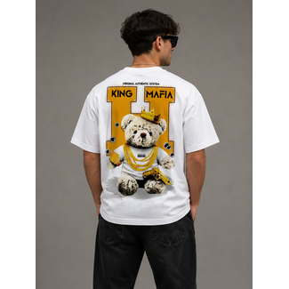 Outlet King Mafia Bear T-Shirt - Regular Fit