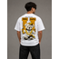 Outlet Outlet King Mafia Bear T-Shirt White - Regular Fit
