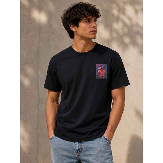 Outlet Outlet Pink Panther Connect Studio Paris T-Shirt Black - Regular Fit