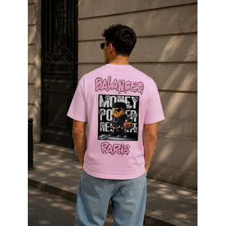 Outlet Spongebob Balanced Paris Pink - Regular Fit