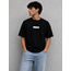 Outlet Outlet Monaco T-Shirt Black - Loose Fit