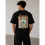 Outlet Outlet Imperio Roma T-Shirt Black - Oversized Fit