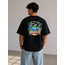 Outlet Outlet Blanca T-Shirt Black - Oversized Fit