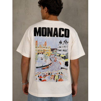 Outlet Outlet Monaco T-Shirt White - Loose Fit