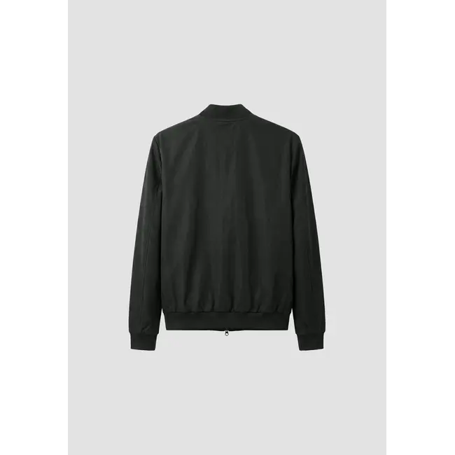 Antony Morato Antony Morato MMFL01173-FA150168 Forest green regular-fit sweatshirt in cotton interlock with contrast techno-fabric inserts - Regular Fit