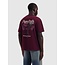 PurePath (by PureWhite) PurePath 26030110 Tree Of Life T-Shirt Wine Red - Loose Fit