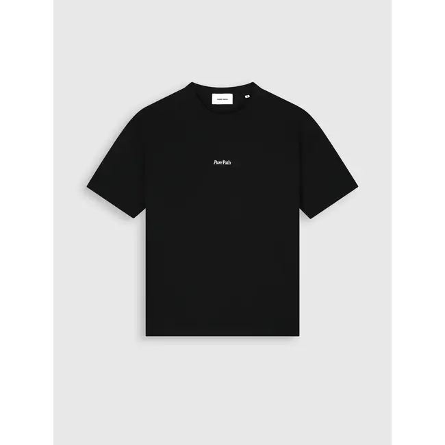 PurePath (by PureWhite) PurePath 26030110 Tree Of Life T-Shirt Black - Loose Fit