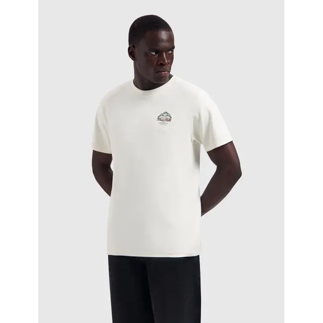 PurePath (by PureWhite) PurePath 26030102 Rooted Tree T-Shirt Ecru - Regular Fit