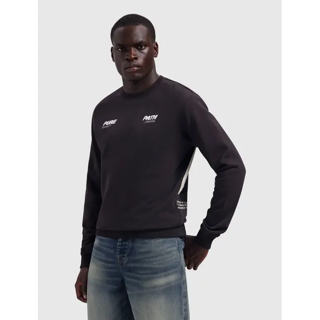 PurePath (by PureWhite) PurePath 26030303 Pure Sweater Dark Brown - Regular Fit