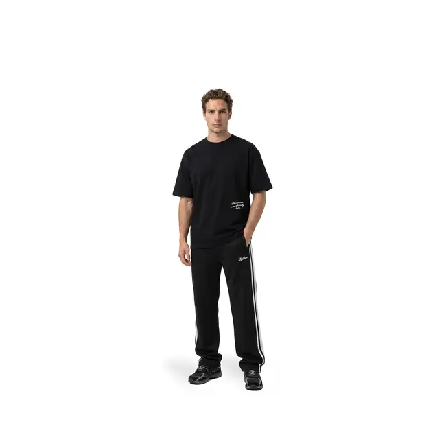 Malelions Malelions Men Already Late T-Shirt Black - Oversized Fit