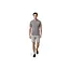 Malelions Malelions Men Knitted Zip Polo Pearl Grey - Slim Fit