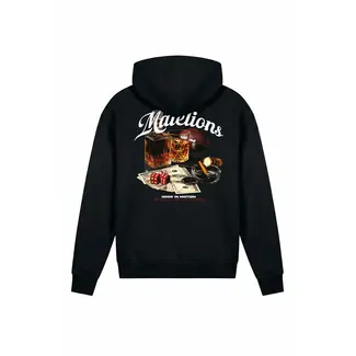 Malelions Sports Betting Hoodie Black - Oversized Fit