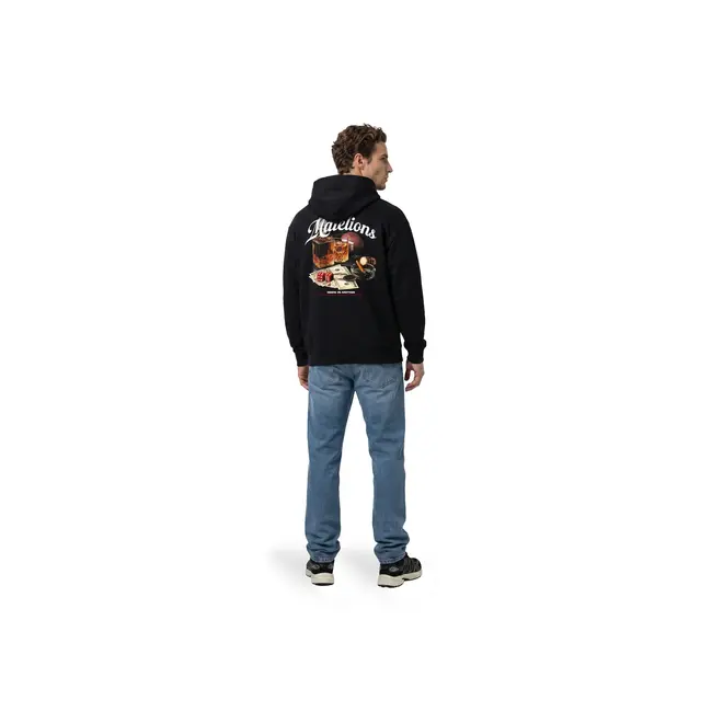 Malelions Malelions Men Sports Betting Hoodie Black - Oversized Fit