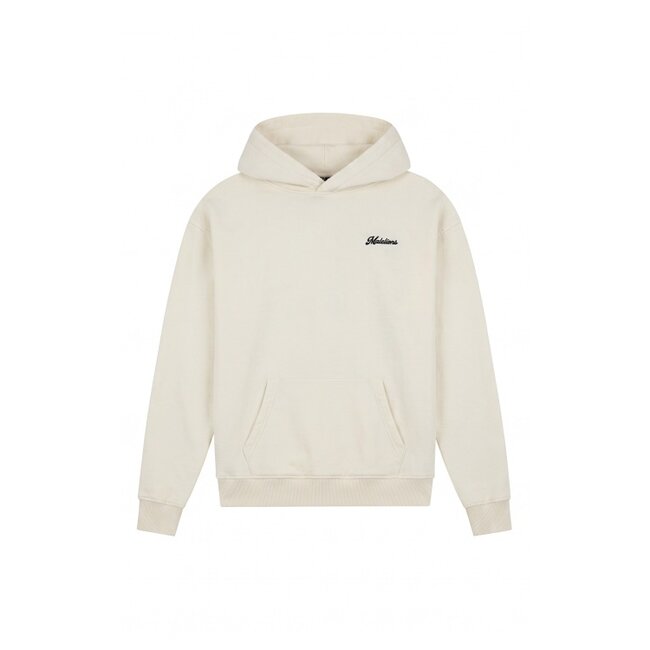 Malelions Malelions Men Victory Taste Hoodie Off White - Oversized Fit
