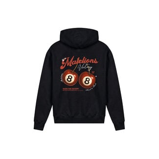 Malelions Victory Taste Hoodie Black - Oversized Fit